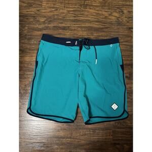 Men's American Eagle Swim Shorts/Board Short Green Sz:XXL